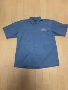 KustomStyle 半袖 ワークシャツ ブルーのサムネイル