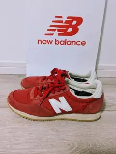 new balance ニューバランス U220 RD 24.5cm 赤