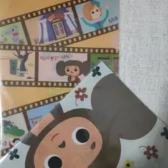 チェブラーシカ　クリアファイル　ローソンコラボ