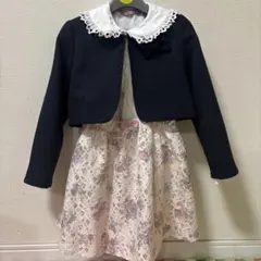 フォーマルドレス3点セット120cm（スカートのみ130cm）