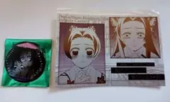 鬼滅の刃　ufotable　缶バッジ　メタリックポストカード　しのぶ　カナエ