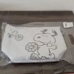 ミスド　スヌーピーバッグ　グレー