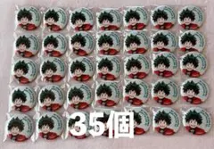 ヒロアカ ヒーローヴィランフェス グリッター缶バッジ 緑谷出久