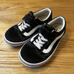 VANS ブラック/ホワイト スニーカー 18cm