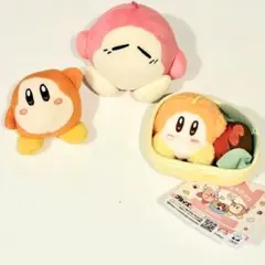 ワドルディ3体　マスコットのセット売り