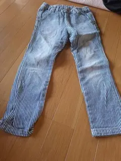 F.O.KIDS　ROCKIDS ストライプ ロングパンツ　110cm