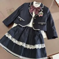 ミチコロンドン　フォーマル　スーツ　115 女の子 入学式