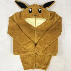 ポケモン　イーブイ　ドンキ限定　長袖　コンビネゾン　着ぐるみ　ルームウェア　Mのサムネイル