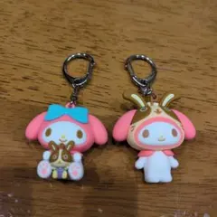 マイメロディx宇佐美 キーホルダー 2種セット
