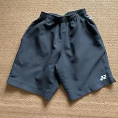 ヨネックス　ハーフパンツ　140 ブラック　テニス　バドミントン