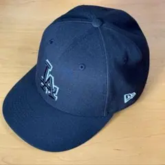 NEW ERA 59FIFTY PC ドジャース ブラック 71/2