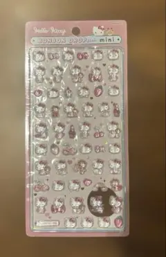 正規品！ボンボンドロップシール　ミニ　ハローキティ　ピンク