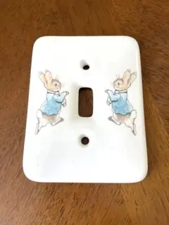 ピーターラビット スイッチカバー ウェッジウッド製