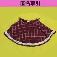 LIZLISA リズリサ はしごリボン チェック柄 レース スカート 平成y2k