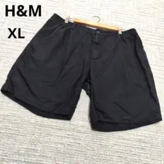大きいサイズ H&M エイチアンドエム コットン ショートパンツ ブラック 春夏のサムネイル