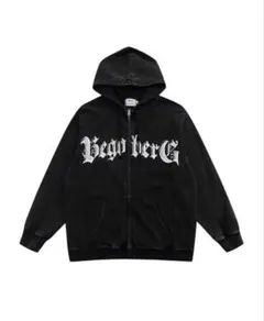 elveジップパーカー黒　今だけ特別価格！