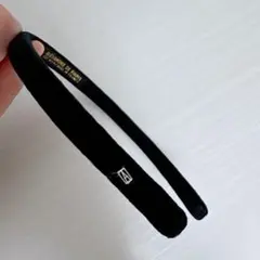 ALEXANDRE DE PARIS ブラック ヘアバンド