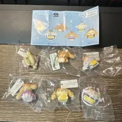 シナモロール とおともだちくら寿司キーホルダー 6個セット