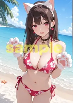 【ラミネート無料】A4サイズポスター/美少女/S151