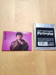 BE:FIRST SHUNTO Masterplan スクエア缶バッジ