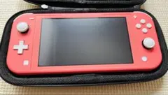Nintendo Switch Lite 本体 コーラル ソフト2本 ケース付