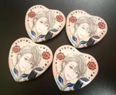 にじさんじ バレンタイン ハート型缶バッジ 甲斐田晴 ノーマル