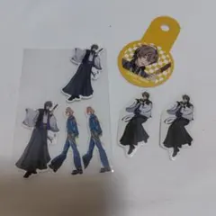 ヒプマイ ヒプノシスマイク 夢野幻太郎 ストロータグ フレークシール ステッカー
