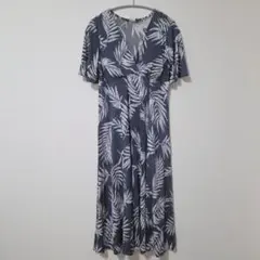 サマーズコレクション ワンピース カシュクール 半袖 フリル M リゾート