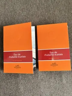 【HERMES 】《Eau de rhubarbe éclarate 》