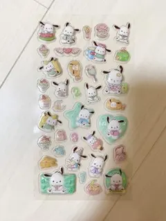 ポチャッコ　ぷくぷくシール　ぷっくりシール　立体シール　3Dシール