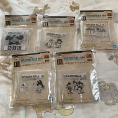 ドラゴンボール　一番くじ　H賞 MOKUJIスタンド&ロゴブロック　5種