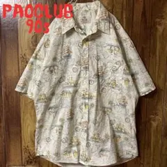70820　PAOCLUB　長袖シャツ　水色　サイズ3L 70820 PAOCLUB 長袖シャツ 水色 サイズ3L