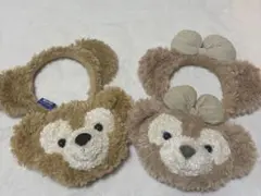ダッフィー＆シェリーメイ　カチューシャ＆ポーチセット
