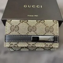 未使用☆GUCCI GGパターン キーケース