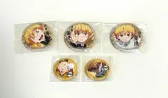 鬼滅の刃 我妻 善逸 ゆる顔 缶バッジ ufotable 絵巻 カフェ 第四期