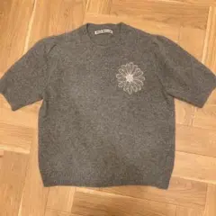 Mardi Mercredi グレー 半袖 ニットのサムネイル