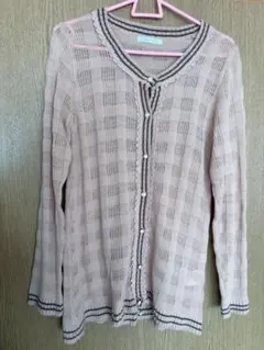 【美品】axes femmeニットカーディガン