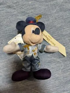 ミッキーマウス/ディズニーシー/ファンタジースプリングスホテル/ぬいぐるみバッジ