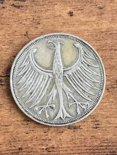 専用出品 旧貨幣 旧硬貨 1 2 ドイツ マルク 1951年 ドイツ 5マルク 銀貨 旧西ドイツ 古銭 11.1g - メルカリ