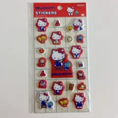 【正規品】ハローキティ サンリオ 昭和レトロ 平成レトロ ぷっくりシール
