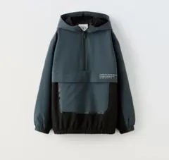 【美品】ZARA ザラ テクニカルスポーツ フーディ 子供服 パーカー 120