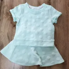 美品　H＆M　90 セットアップ　半袖　女の子