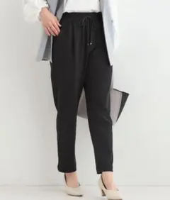 SHOO-LA-RUE ブラック ウエストゴム パンツ Sサイズ