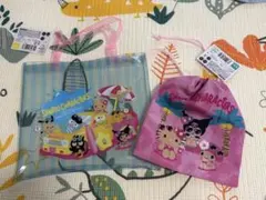 日焼けキティ サンリオキャラクターズ クリアバッグ ビニールバッグ トートバッグ