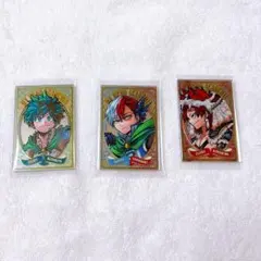 僕のヒーローアカデミア パブミラー風アクリルステッカー 3個セット