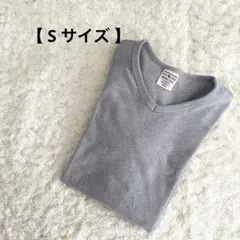 AVIREX U.S.A. 半袖 ワッフル Tシャツ グレー Sのサムネイル