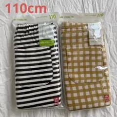 【新品】ユニクロ ベビー レギンス 10分丈 110 2枚セット