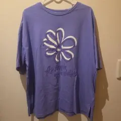 RADIATE Tシャツ パープル フラワー