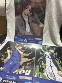 一番くじ／ブルーロック3種／クリアポスター