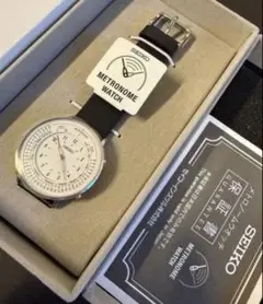 SEIKO メトロノームウオッチStandard Lineメタルメッシュブラック